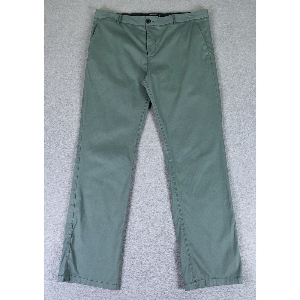 7 Diamonds Pants Mens 36x32 Green Parker Performance Golf Prep READ